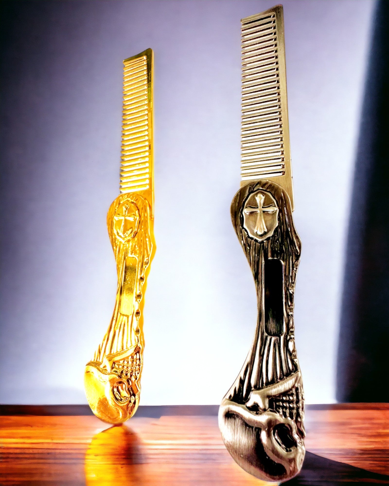 Mystic Skull Comb - Premium-Kamm, Personalisierung mit Gravur möglich