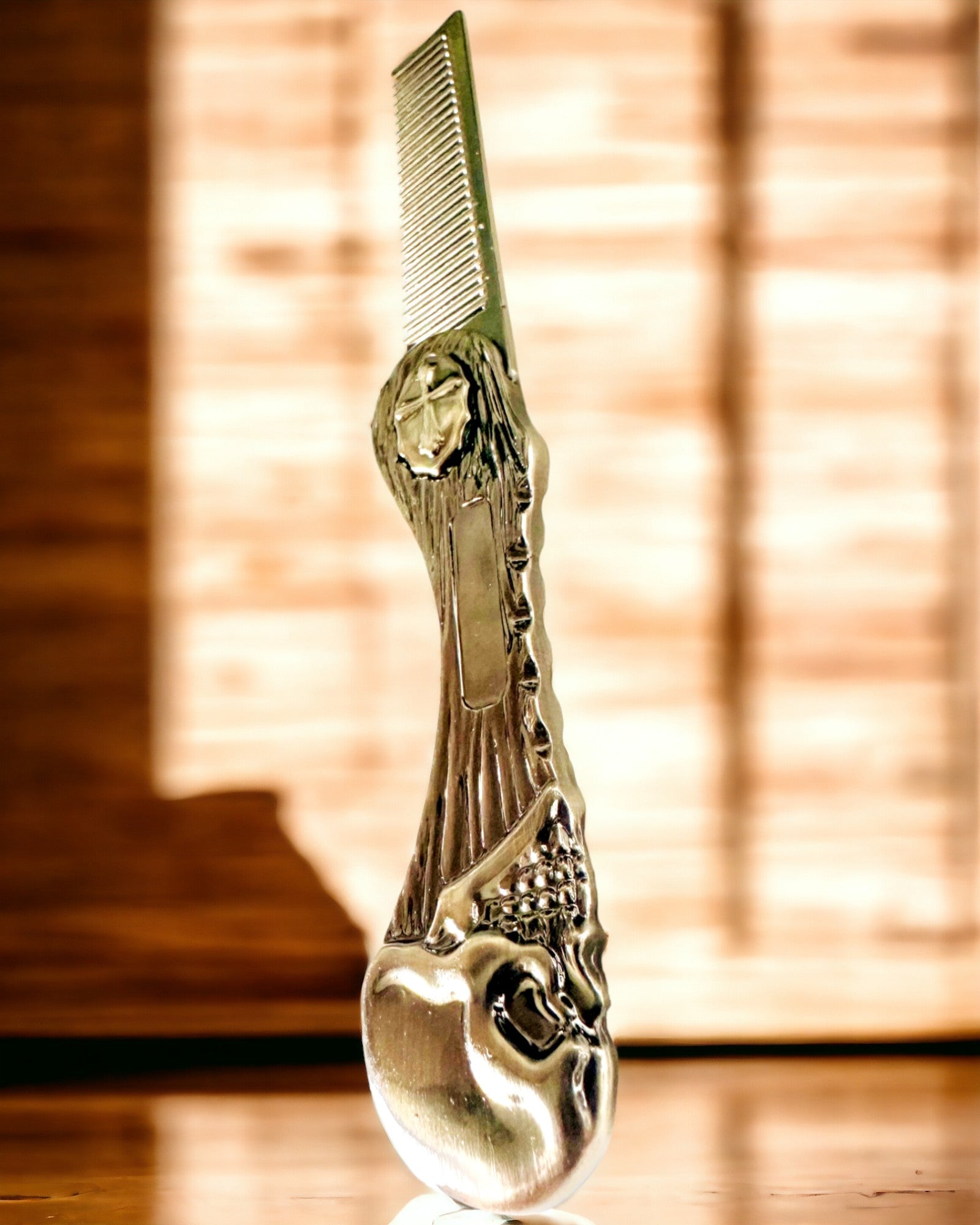 Mystic Skull Comb - Premium-Kamm, Personalisierung mit Gravur möglich