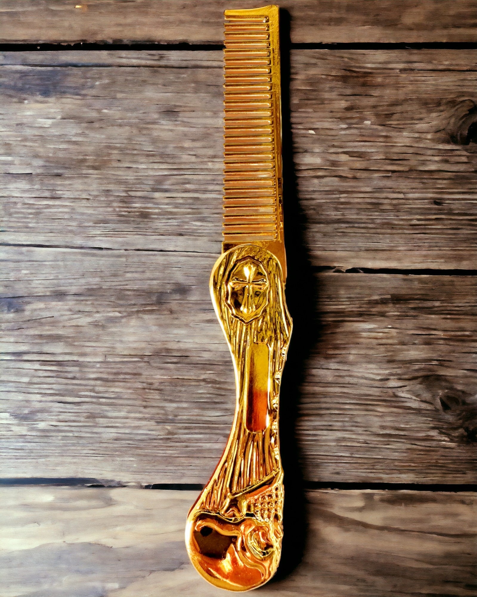 Mystic Skull Comb - Premium-Kamm, Personalisierung mit Gravur möglich