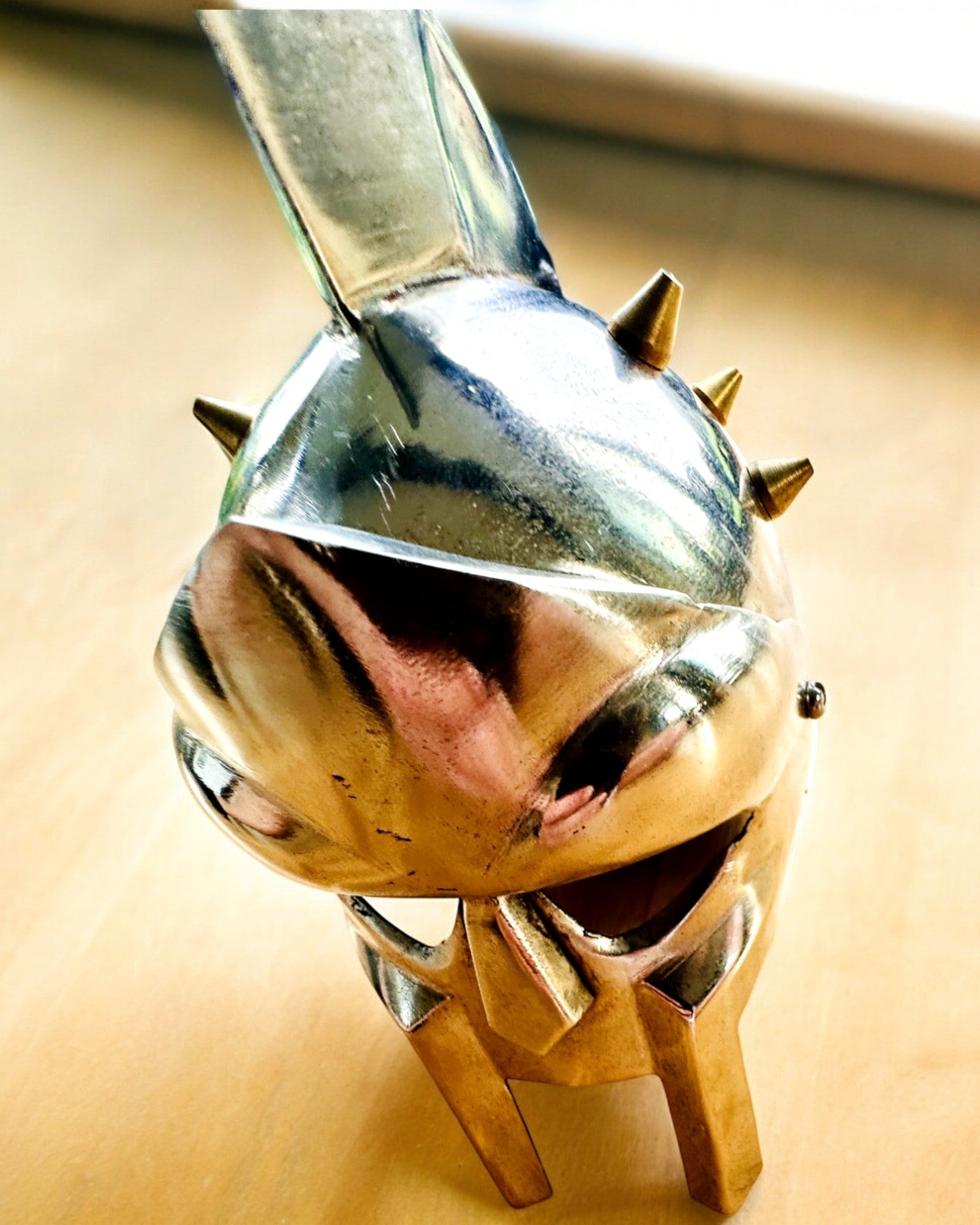 Gladiatoren-Rittermaske "Sparta" - Personalisierung mit Gravur möglich