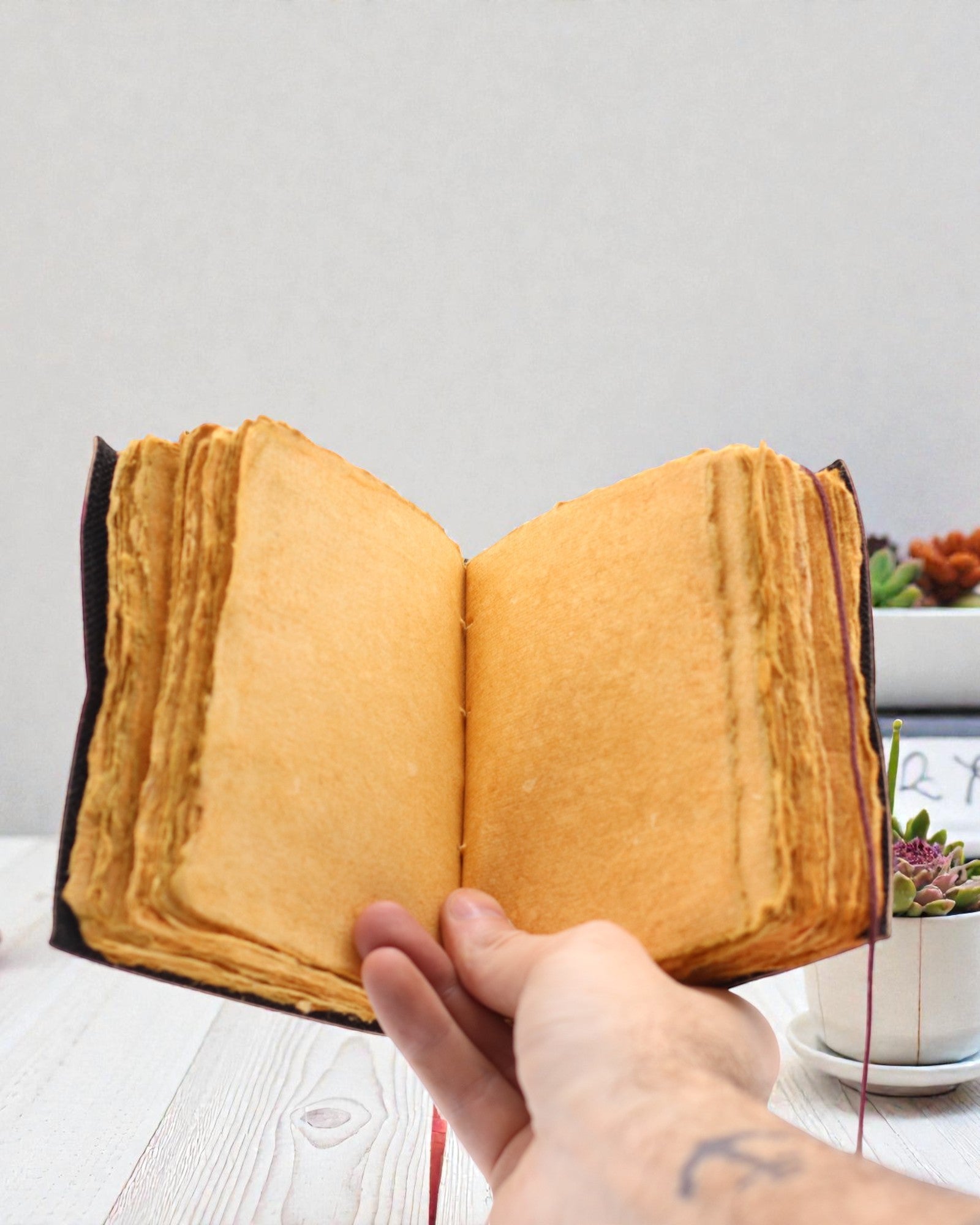 Dies Bona – Leder-Notizbuch: Nicht jeder Tag ist gut