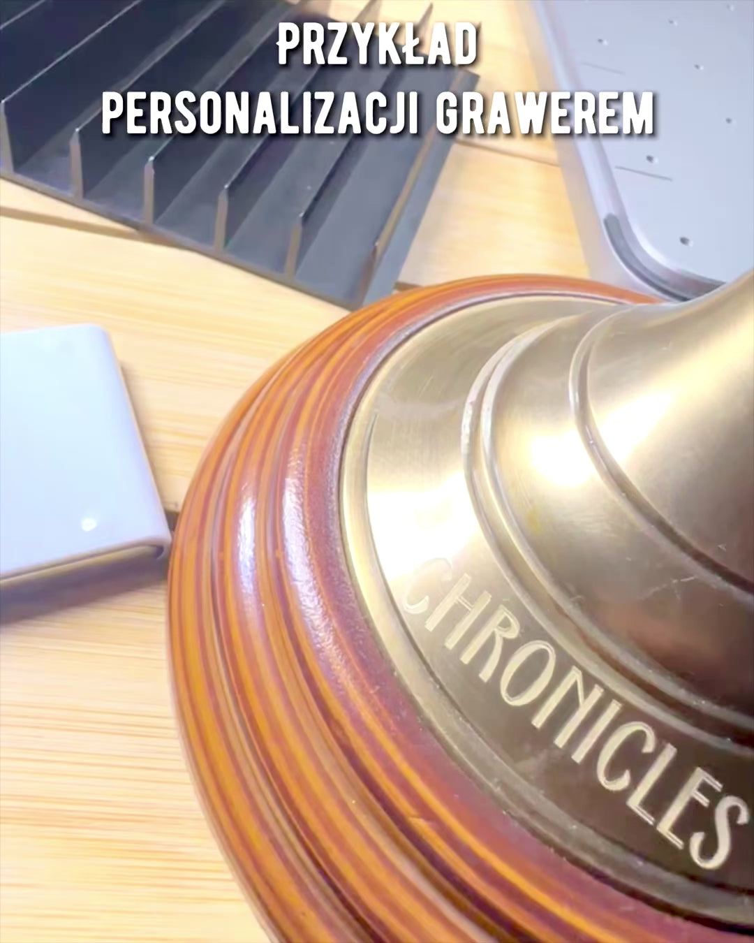 Astrolabium Artis 2 - 30 cm Höhe, Handgefertigt mit Gravuroption, Dekoration für das Büro, Premium