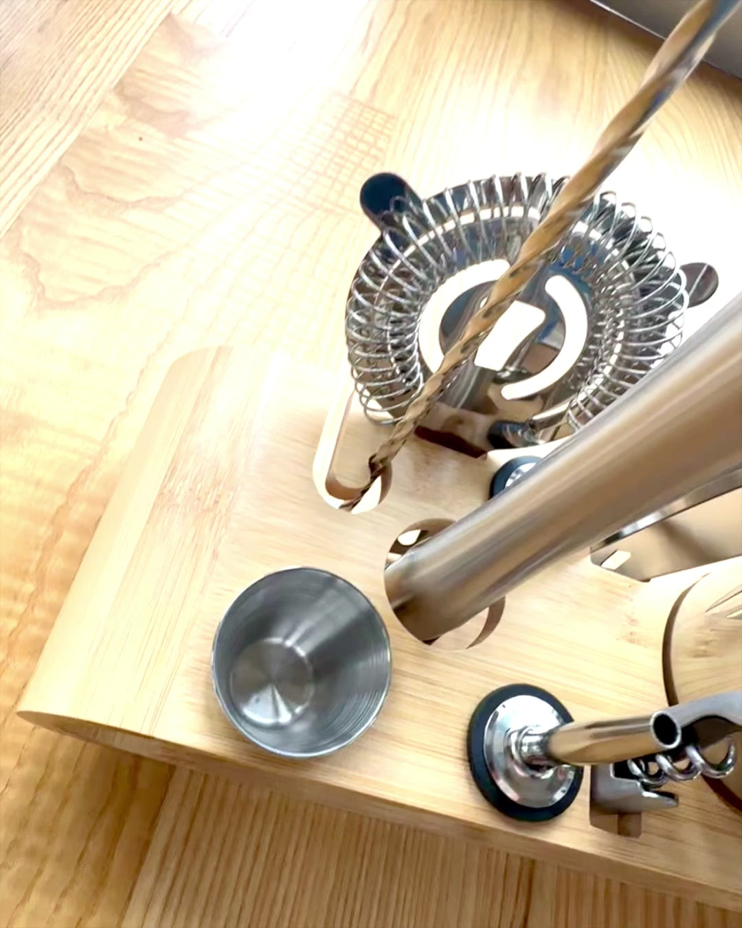 Barkeeper-Set "MixMaster Pro", personalisierbar mit Gravur als Geschenk