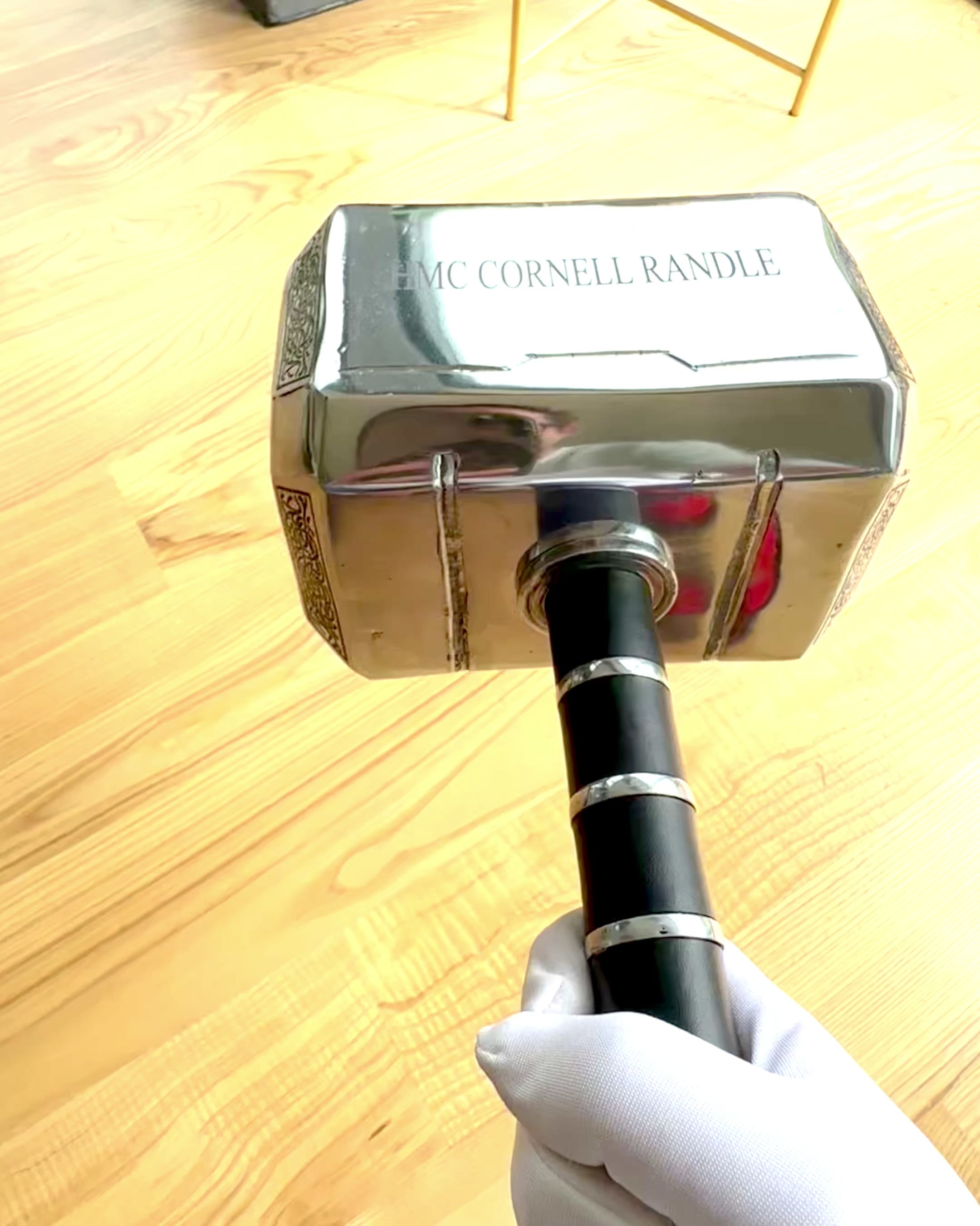 Thors Hammer "Chief" - Handgefertigter Handwerkshammer, Personalisierung mit Gravur als Geschenk