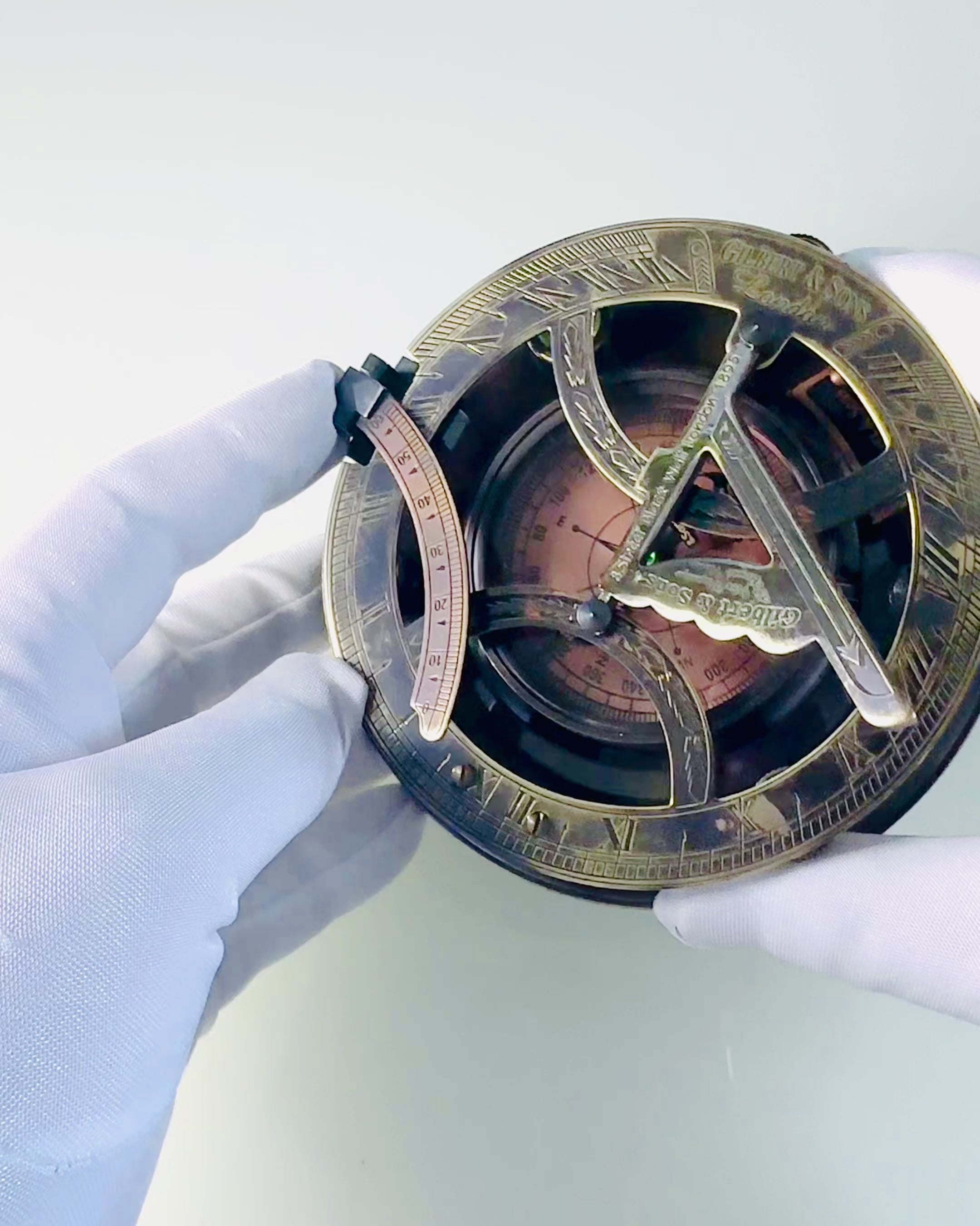 Antiker Premium-Navigationskompass mit Gravurmöglichkeit – Handgefertigt