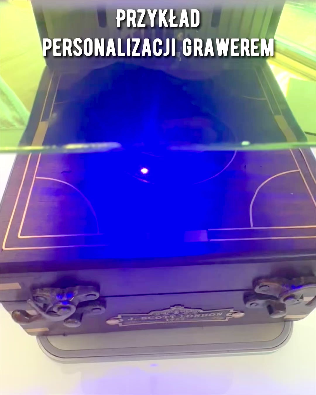 Große Holzkiste für Sextant oder Premium-Kompass "Mariner's Legacy" mit Gravurmöglichkeit