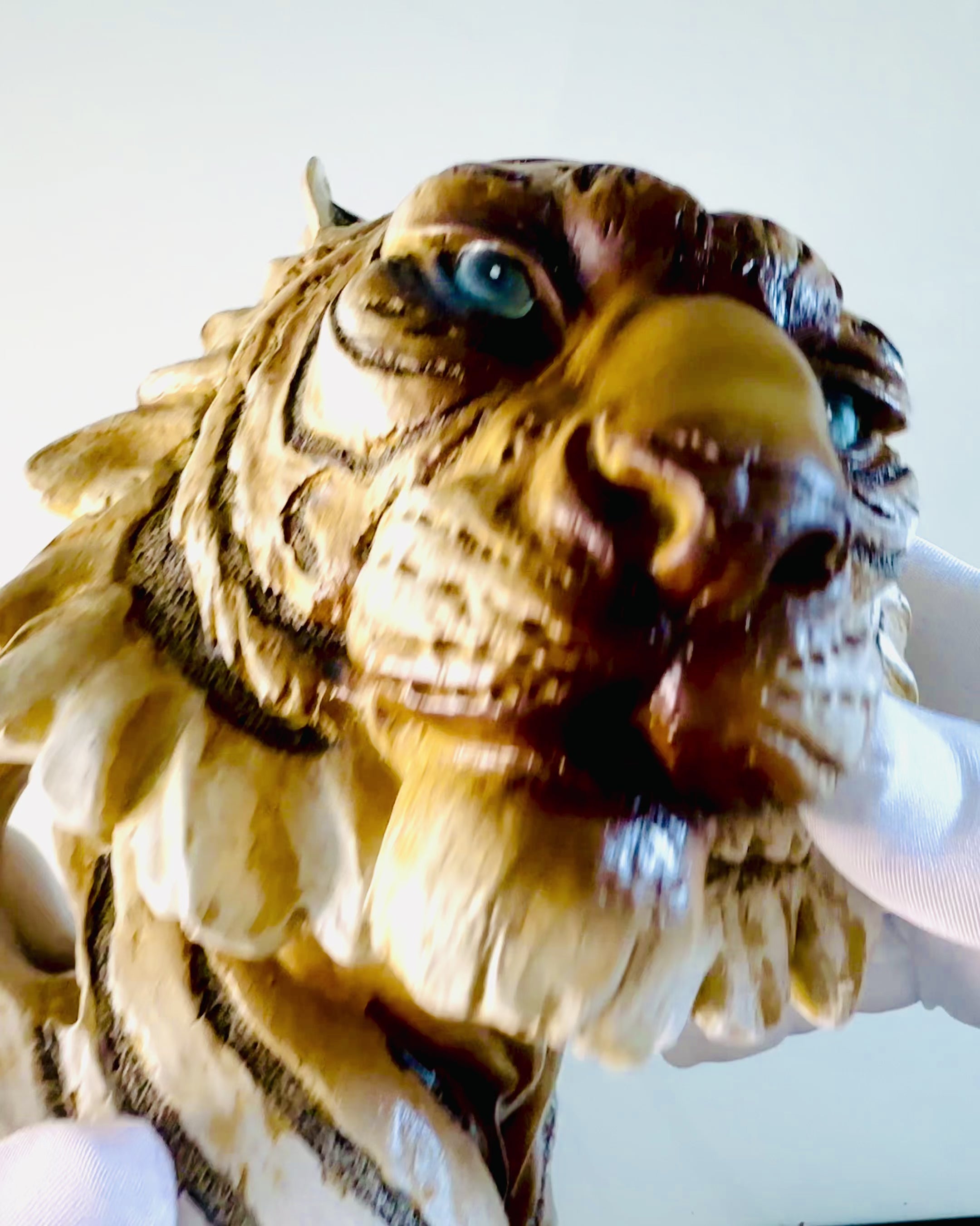 Statuette "Tiger König des Dschungels" mit Gravuroption, Figur 29 cm hoch, Dekoration als Geschenk