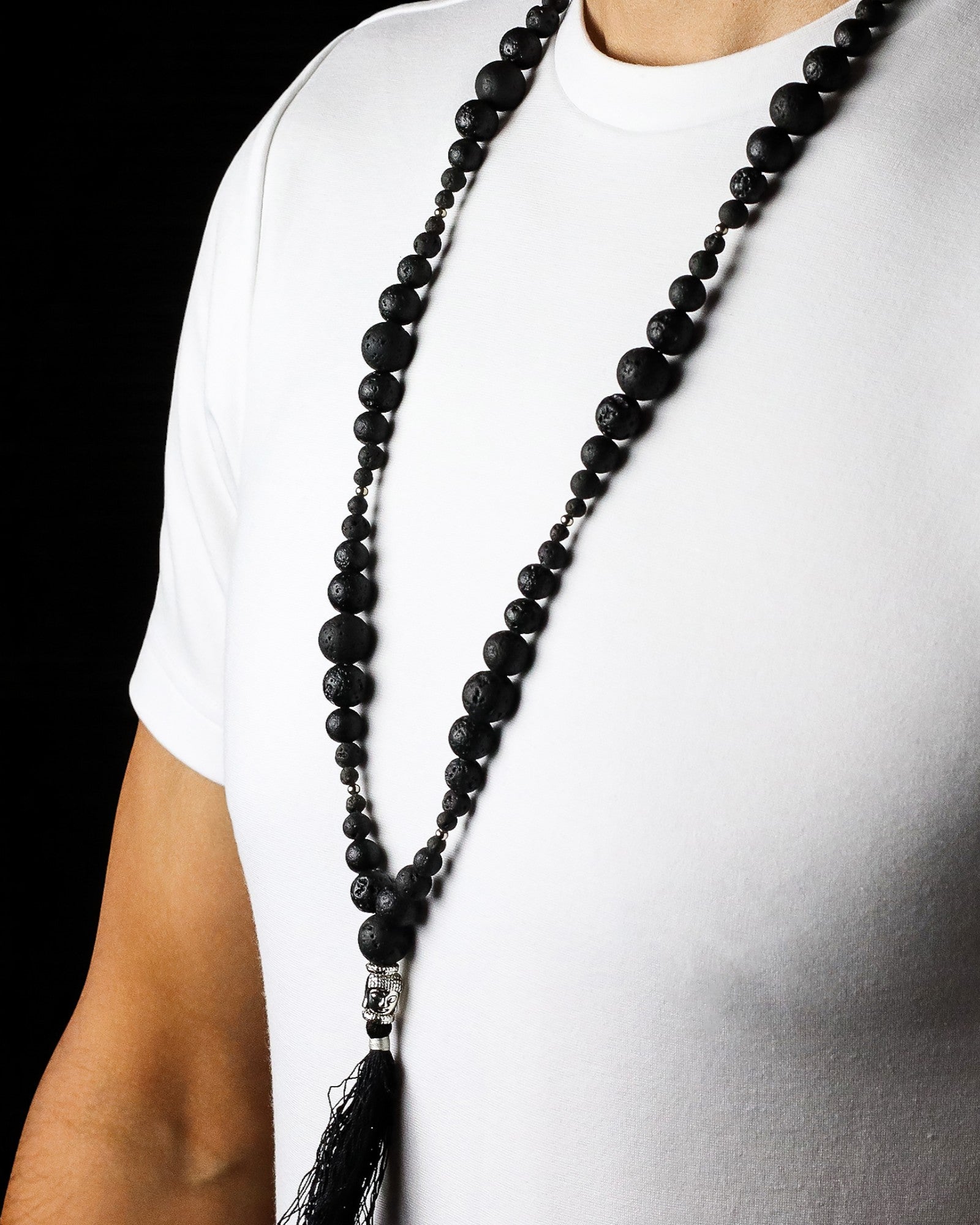 Halskette Essenz des Vulkans – Erdende Energie