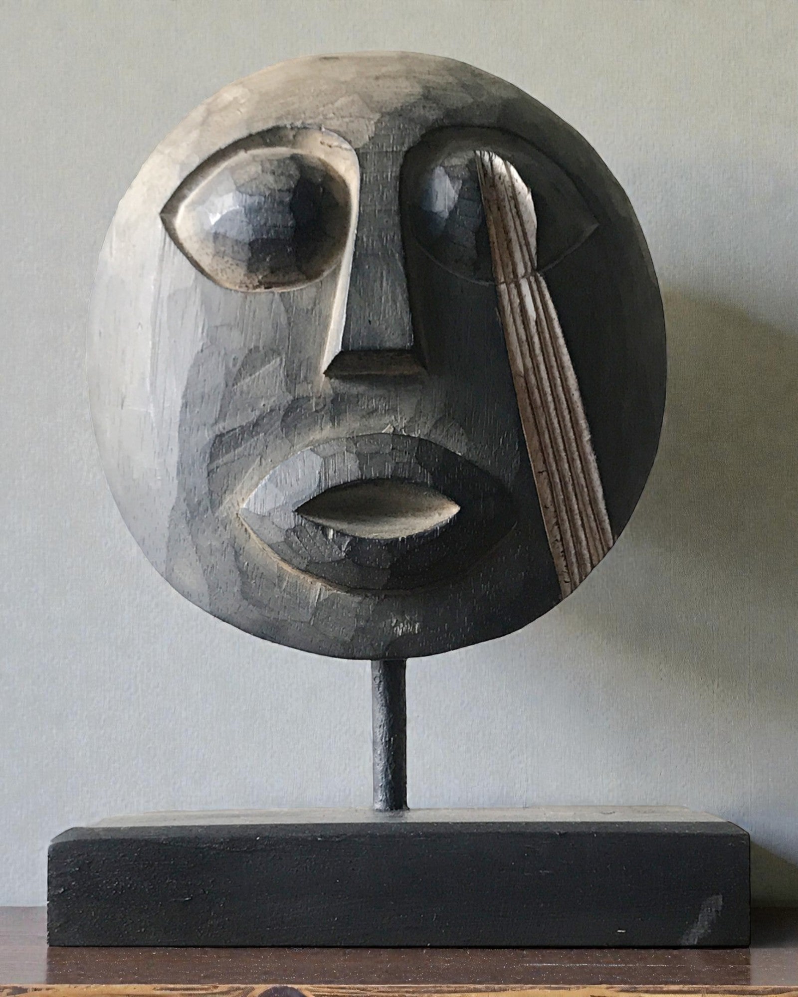 Timoresische Maske Wächter der Ahnen 27x20 cm – Antik