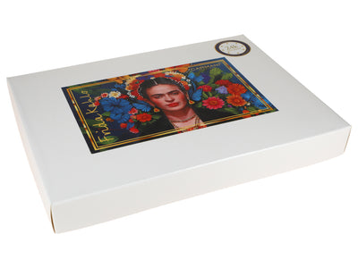 Set aus 6 mit 24K Gold beschichteten Löffelchen F. Kahlo mit Möglichkeit zur Personalisierung durch Gravur - elegantes Besteck als Geschenk, 13 cm, CARMANI
