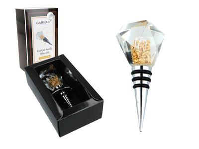 Flaschenverschluss mit Goldpartikeln 10.5 cm Länge