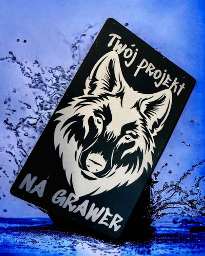 Exklusive Schwarze Metall-Visitenkarte mit Personalisierungsmöglichkeit – Ideal als Geschenk