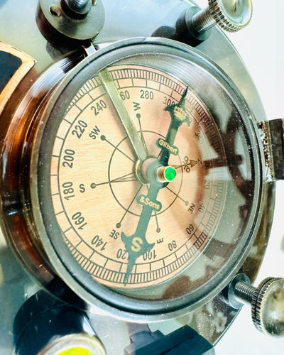 Antiker Premium-Navigationskompass mit Gravurmöglichkeit – Handgefertigt