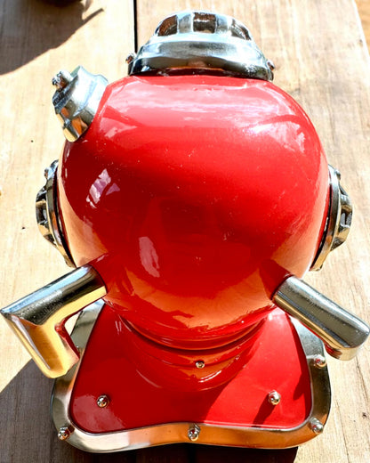 Tiefseeforscherhelm - Sammleredition mit Gravurmöglichkeit, 35 cm, Geschenk für Feuerwehrmann oder Taucher