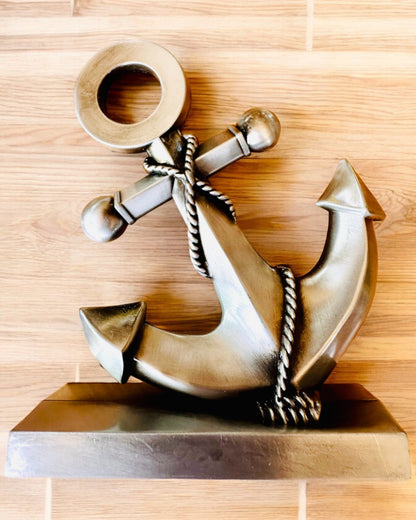 Dekorative Anker aus Aluminium - Elegante Dekoration mit Gravurmöglichkeit - 3 Farbvarianten