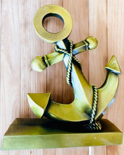 Dekorative Anker aus Aluminium - Elegante Dekoration mit Gravurmöglichkeit - 3 Farbvarianten