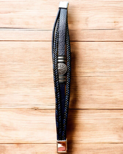 Armband "Baum des Lebens" mit Personalisierungsmöglichkeit als Geschenk, 3 Farbvarianten