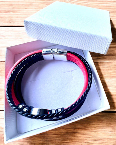 Armband "Baum des Lebens" mit Personalisierungsmöglichkeit als Geschenk, 3 Farbvarianten