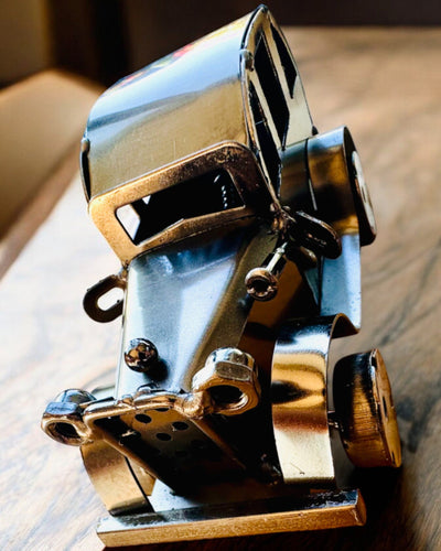 Retro Klassisches Auto, Auto, aus Eisen - Kollektion "Vintage Drive", Automodell, Personalisierung mit Gravur als Geschenk