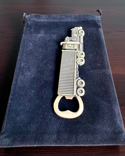 Flaschenöffner Vintage Automobil - 3 Varianten, Personalisierung mit Gravur als Geschenk