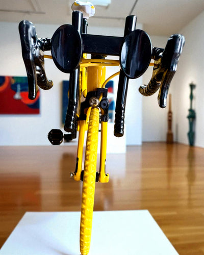 Miniaturmodell aus Metall Fahrrad Sammlerstück "Speed Rider 1.2" – Personalisierung mit Gravur als Geschenk, 2 Farbvarianten