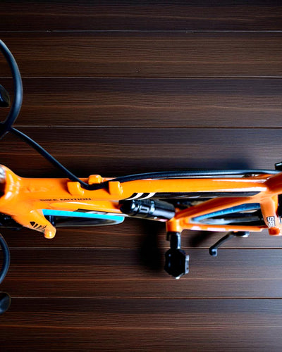 Miniaturmodell aus Metall Fahrrad Sammlerstück "Speed Rider 1.2" – Personalisierung mit Gravur als Geschenk, 2 Farbvarianten