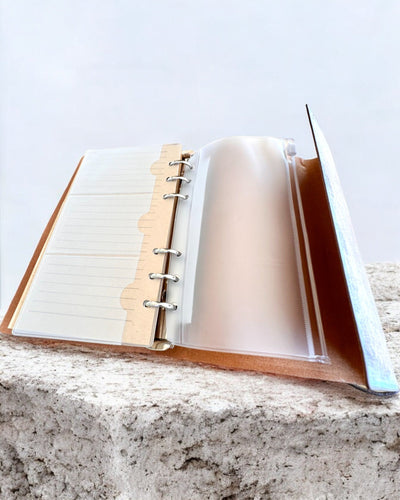 Vintage Memoire Notizbuch mit personalisierter Gravur - 3 Designs zur Auswahl, Notizbuch als Geschenk