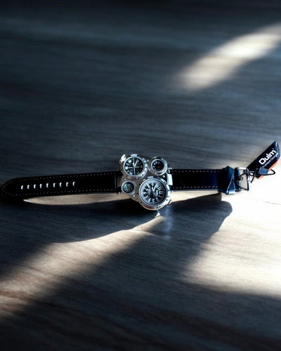 Survival-Uhr „Explorer 4in1“, Möglichkeit zur Personalisierung mit Gravur als Geschenk