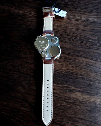 Survival-Uhr „Explorer 4in1“, Möglichkeit zur Personalisierung mit Gravur als Geschenk