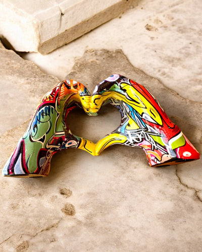 Dekorative Figur Bunter Dekorationsgriff ArtBrace - personalisierbar mit Gravur, als Geschenk