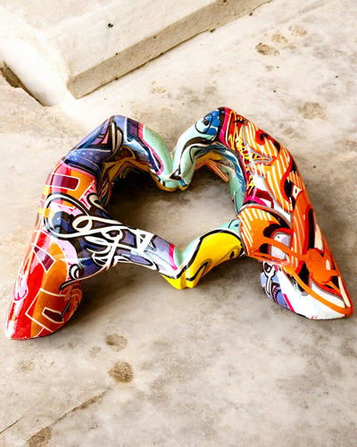 Dekorative Figur Bunter Dekorationsgriff ArtBrace - personalisierbar mit Gravur, als Geschenk