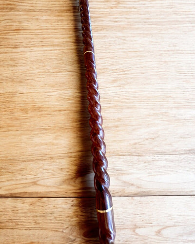 Spazierstock - WIKING mit einem Kopf in Form eines Kriegshammers, Möglichkeit der Personalisierung mit Gravur als Geschenk