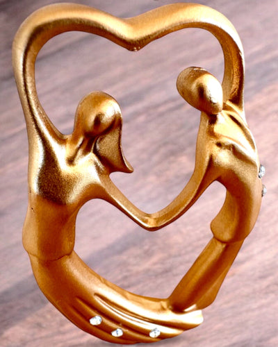 Figur Symbol der Liebe - „Ewige Nähe” als Geschenk, Personalisierung mit Gravur