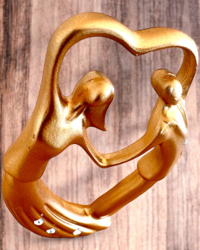 Figur Symbol der Liebe - „Ewige Nähe” als Geschenk, Personalisierung mit Gravur