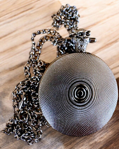 Taschenuhr "Róża Nocy", personalisierbar mit Gravur als Geschenk