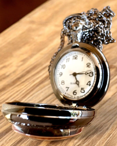 Taschenuhr "Baum des Lebens" mit Gravurmöglichkeit als Geschenk