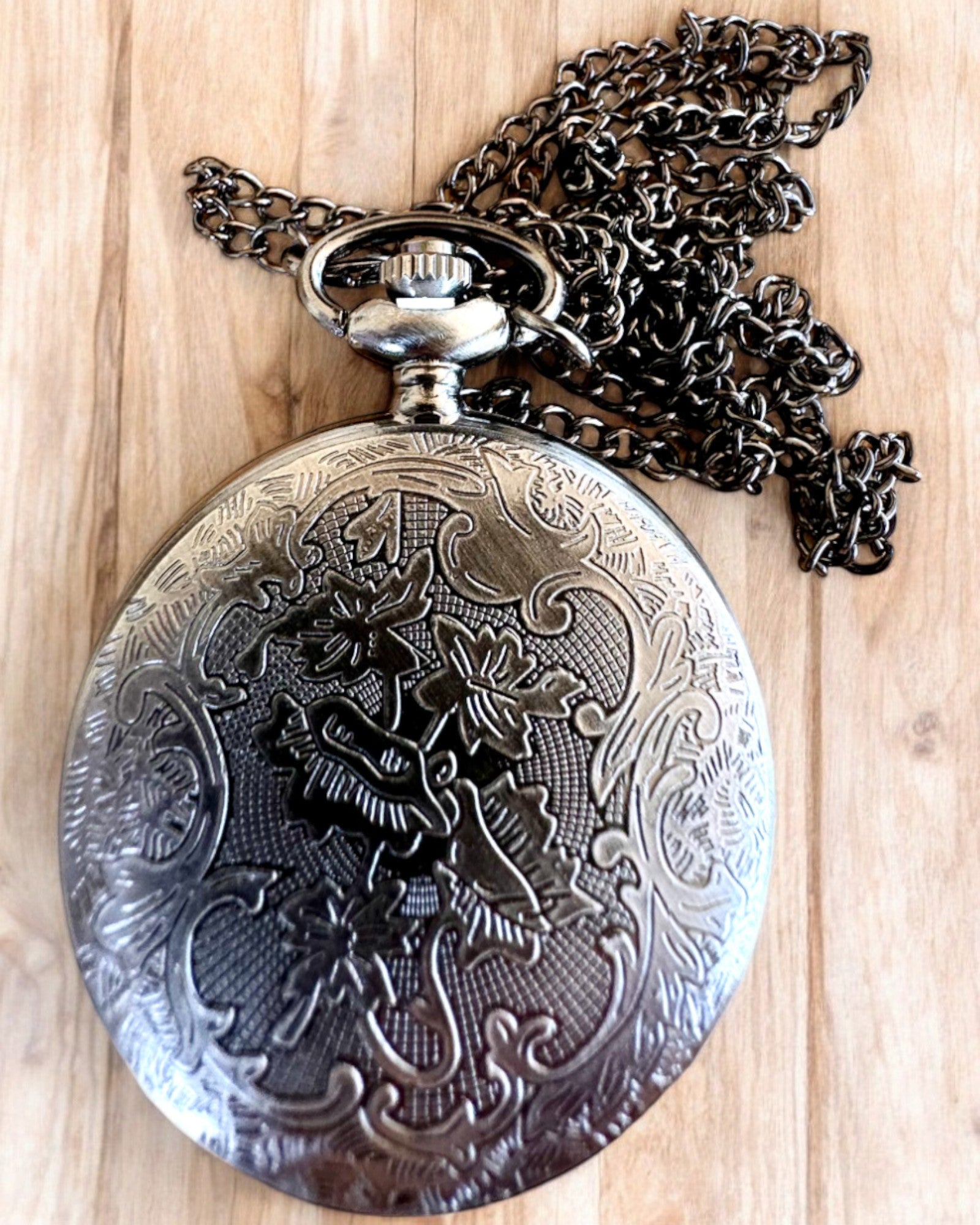 Młot Czasu - Taschenuhr, personalisierbar mit Gravur als Geschenk