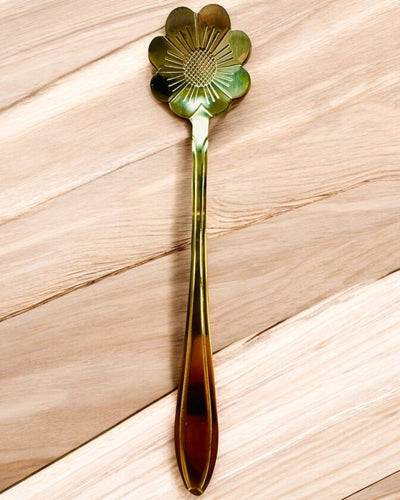 Zestaw Łyżeczek "Kwiatowa Rapsodia" - Personalisierung mit Gravur als Geschenk, 2 Varianten zur Auswahl