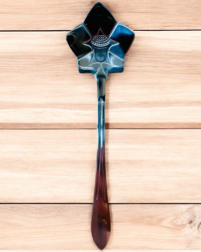 Eleganter Löffel "Blumeneleganz" – Personalisiert als Geschenk, Gravur, 7 Varianten zur Auswahl