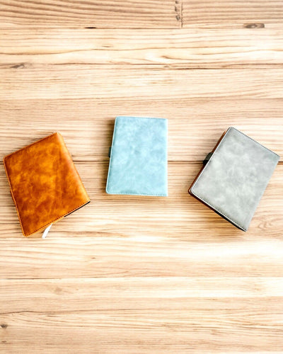 Geheimes Notizbuch A5 Vintage mit Zahlenschloss - Wählen Sie Ihren Stil, Personalisierung mit Gravur als Geschenk