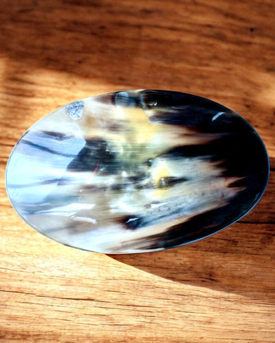 Indische Hornschale - Möglichkeit der Personalisierung mit Gravur als Geschenk