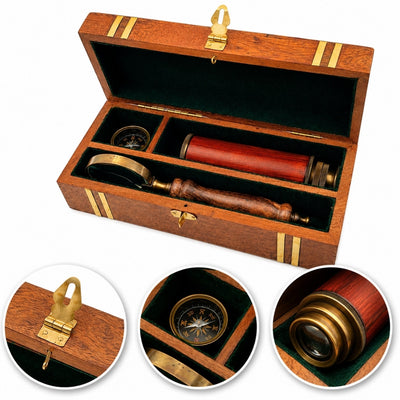 Exklusives Retro-Geschenkset mit Gravur