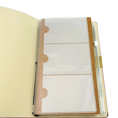 Leder-Reisetagebuch mit personalisierter Gravur  