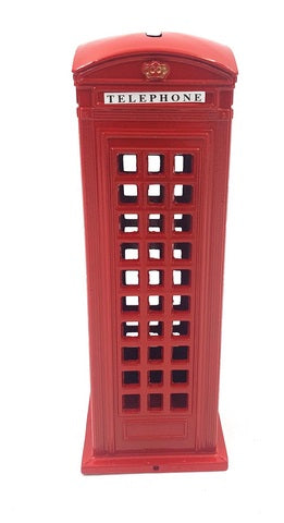 Dekorative Telefonzellen-Figur