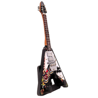 Mini-Gitarre 15 cm Jimmy Hendrix mit Gravurmöglichkeit zur Personalisierung