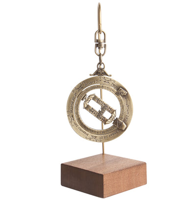 Miniatur Sonnenuhr H89 mit astronomischen Ringen