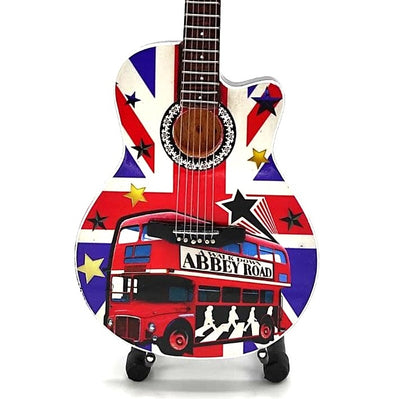 Mini-Sammlergitarre The Beatles