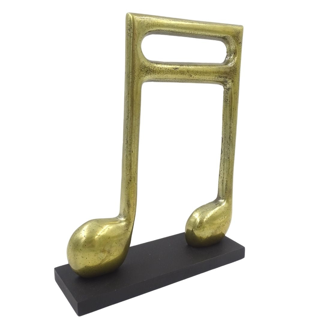 Statuette Goldene Sechzehntelnote mit personalisierbarer Gravur