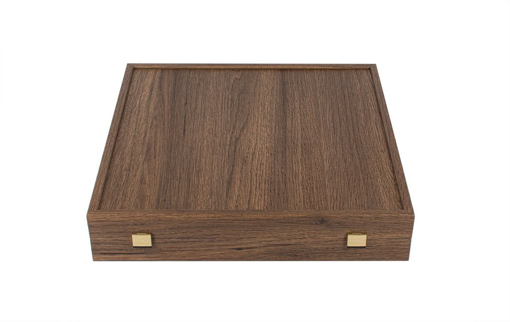 Exklusives Metall-Schach Renaissance S9BRGS 36x36 cm Gold-Silber mit Gravurpersonalisierung