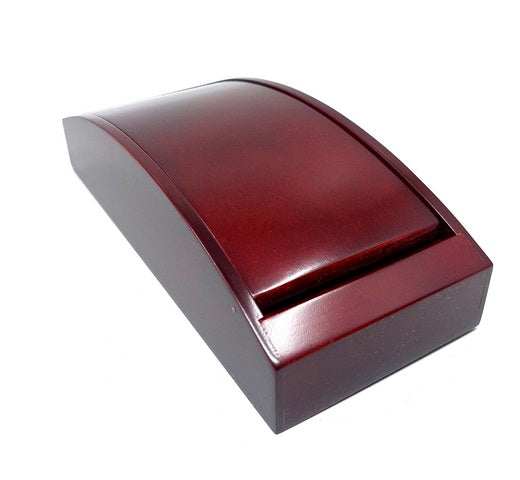 Personalisierte Holzkiste 21 x 9 x 5,5 cm in Kirschfarbe